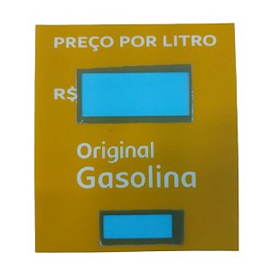 ADESIVO PPL PHD IPIRANGA-GASOLINA ORIGINAL-IMAGEM NOVA