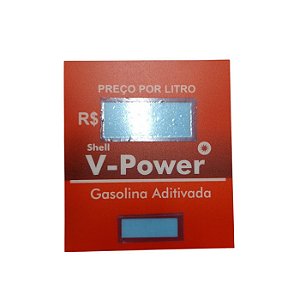 ADESIVO PPL PHD SHELL GASOLINA VPOWER