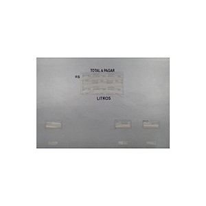 ADESIVO DO MOSTRADOR LED 1D PMD/PHR 3621 L1 PRATA