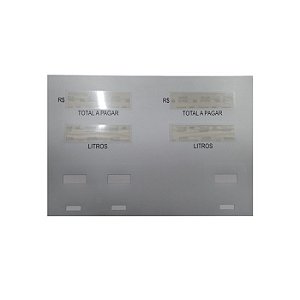 ADESIVO DO MOSTRADOR PHD3622 LD1-PRATA