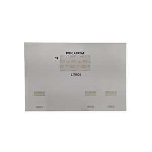 ADESIVO DO MOSTRADOR LED 1D PMD/PHR 3621 L1 BRANCO