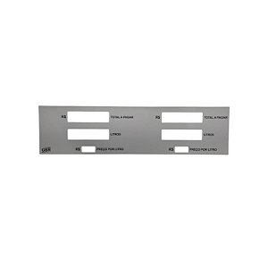 ADESIVO DO MOSTRADOR GBR PRO1 AMAZON DUPLO PRATA