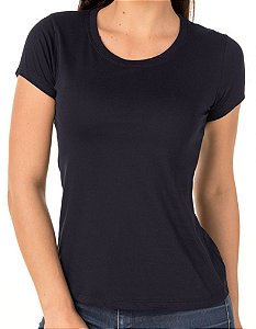 Camiseta Algodão Premium Feminina Preta