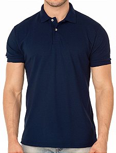 Camisa Polo P.A. Masculino Azul Marinho