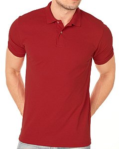 Camisa Polo P.A. Masculino Vermelho