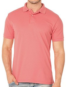 Camisa Polo P.A. Masculino Salmão