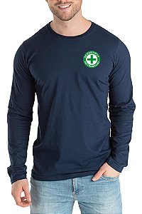 Camiseta Algodão Masculino Manga Longa SEGURANÇA DO TRABALHO Bordado