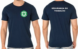 Camiseta Masculino Segurança do Trabalho Bordado
