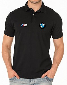 Camisa Polo Masculino BMW Bordado