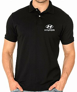 Camisa Polo Masculino Hyundai Bordado