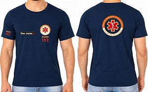 Camiseta Masculino Profissional SAMU 192 Bordado