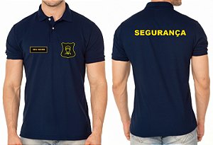 Camisa Polo Masculino Profissional Segurança Bordado