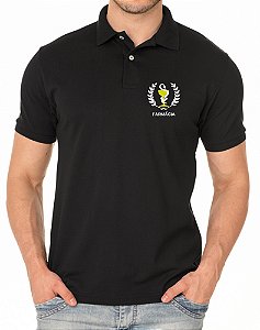 Camisa Polo Masculino Profissional FARMÁCIA Bordado