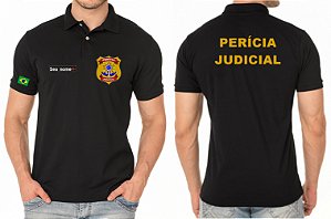 Camisa Polo Masculino PERÍCIA JUDICIAL Bordado