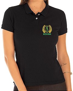 Camisa Polo Feminino Profissional Medicina Bordado