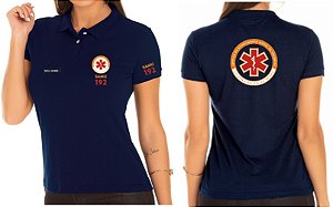 Camisa Polo Feminino Profissional Samu Bordado