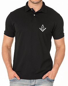CAMISA POLO MASCULINO MAÇONARIA MAÇOM BORDADO