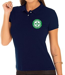 CAMISA POLO FEMININO TÉCNICO EM ANÁLISES CLINICAS BORDADO