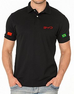 Camisa Polo Masculino BYD Bordado