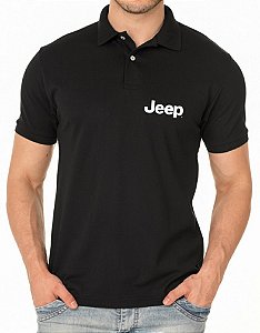 Camisa Polo Masculino Jeep Mod1 Bordado