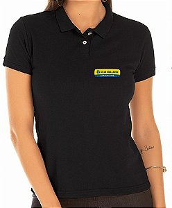 Camisa Polo Feminino New Holland Bordado