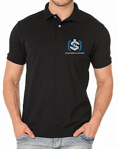 Camisa Polo Masculino ENGENHARIA DE SOFTWARE Bordado