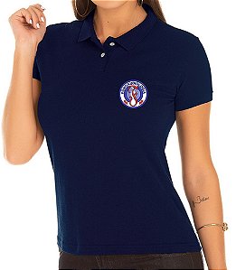 Camisa Polo Feminino FONOAUDIOLOGIA Bordado