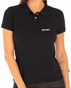 Camisa Polo Feminino MRV Bordado