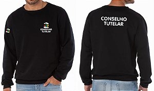 Casaco Moletom Blusão Masculino Conselho Tutelar Bordado Mod2