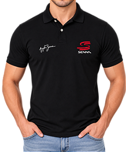 Camisa Polo Masculino SENNA Bordado