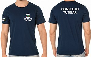 CAMISETA MASCULINO CONSELHO TUTELAR BORDADO MOD2