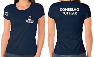 CAMISETA FEMININO CONSELHO TUTELAR BORDADO MOD2