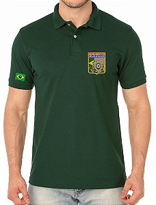 Camisa Polo Masculino Reservista Juramento Bordado