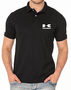 Camisa Polo Masculino Kawasaki Bordado