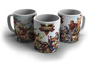 Caneca Do Street Fighter V