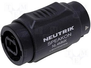 Conector Speakon 4 Polos Adaptador LINK Neutrik NL4MMX