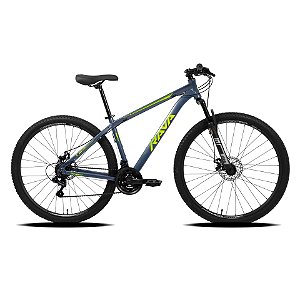 BICICLETA ARO 29 RAVA STARTER 21V SH CINZA