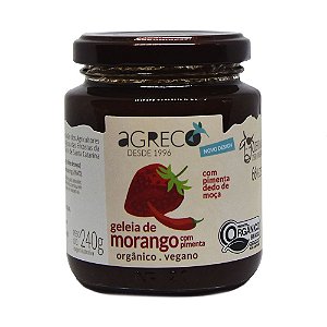 Geleia de Morangos com Pimenta 