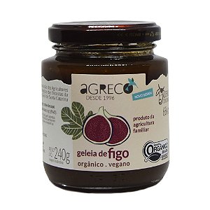 Geléia orgânica de figo Agreco - 240g