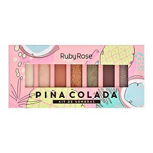 Paleta De Sombras Pinacolada  - Rubyrose