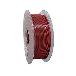 Filamento PETG XT Vermelho Red Metal 1,75mm - 3D Fila para Impressora 3D