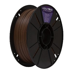 Filamento PLA Marrom Velvet High Speed | 1,75mm | 1Kg | Voolt3D