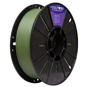 Filamento PLA Verde Oliva Velvet High Speed | 1,75mm | 1Kg | Voolt3D