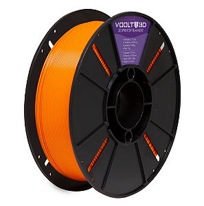 Filamento PETG Laranja Premium | 1,75mm | 1Kg | Voolt3D