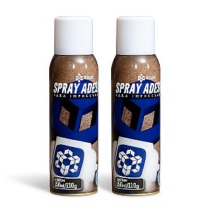 Kit Com 2 - Spray Adesivo 3D LAB