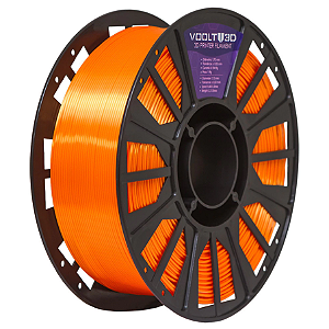 Filamento PLA Laranja V-Silk High Speed | 1,75mm | 1Kg | Voolt3D