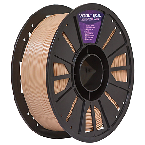 Filamento PETG HF Bege Caucasiano High Fluidity Premium | 1,75mm | 1Kg | Voolt3D