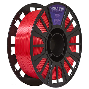 Filamento PLA Vermelho V-Silk High Speed | 1,75mm | 1Kg | Voolt3D