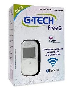 Kit Medidor de Glicose Free Smart Completo - G-Tech