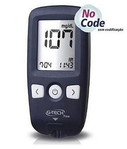 Medidor de Glicose 1 Glucose Meter - G-Tech